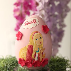 Πασχαλινό σοκολατένιο αυγό Barbie - Melisoula